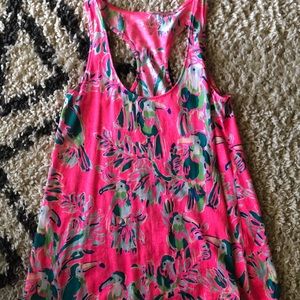 Lilly Pulitzer toucan can tank top. Size XS
